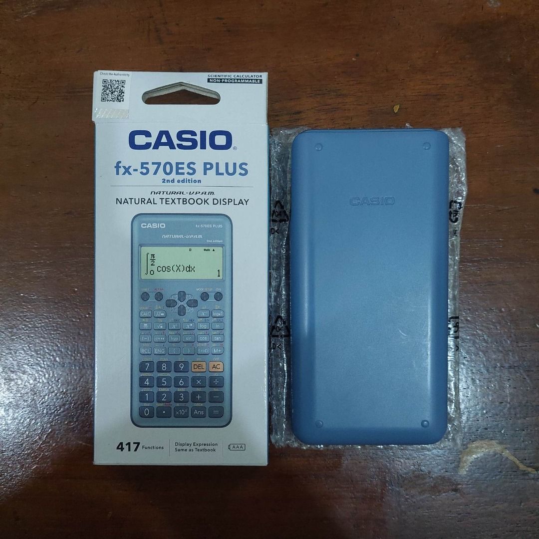 Casio fx 570ES Plus 2nd Edition Hobbies Toys Stationary