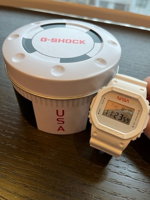 Casio G-Shock x NASA20 限量版, 男裝, 手錶及配件, 手錶- Carousell