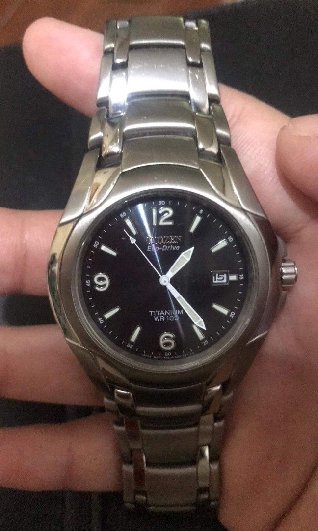 Citizen watch titanium new arrivals wr100