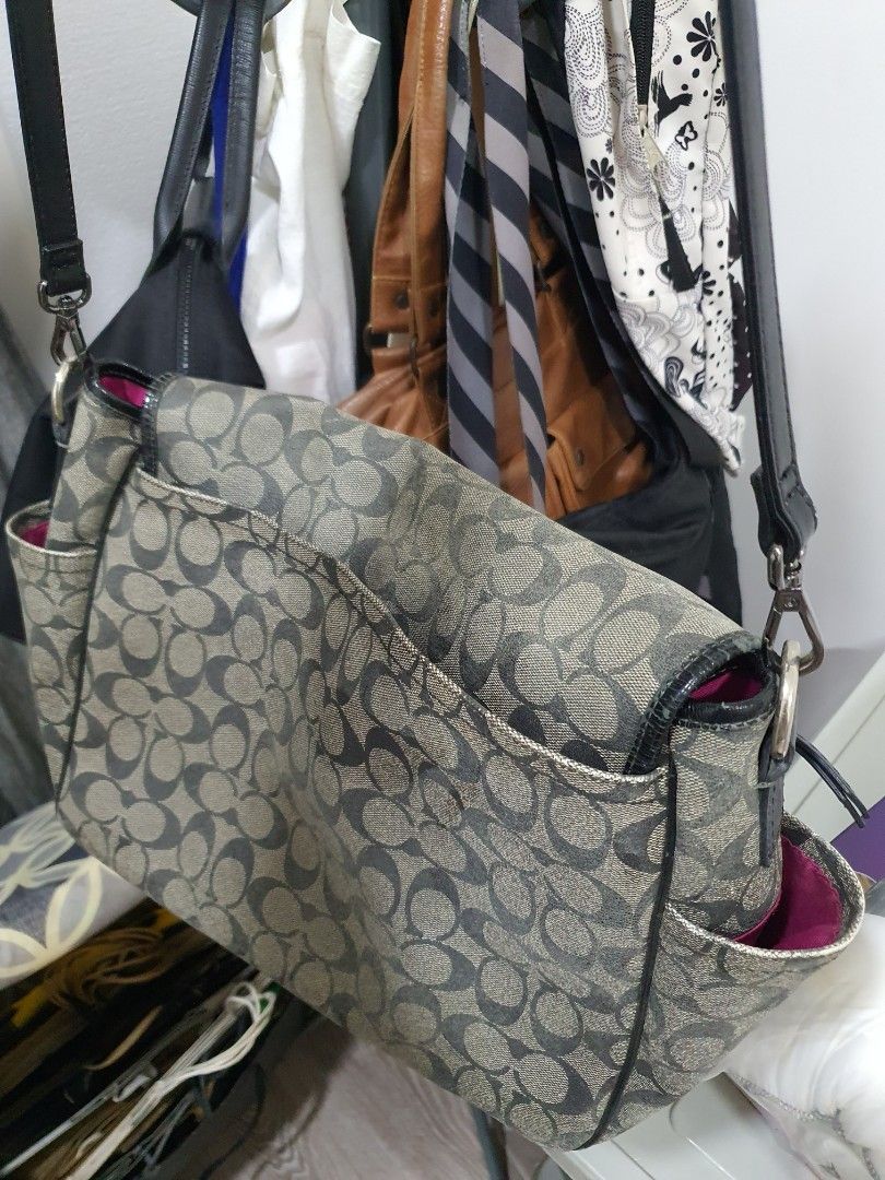 Coach Diaper Bag, Women's Fashion, Bags & Wallets, Cross-body Bags on  Carousell
