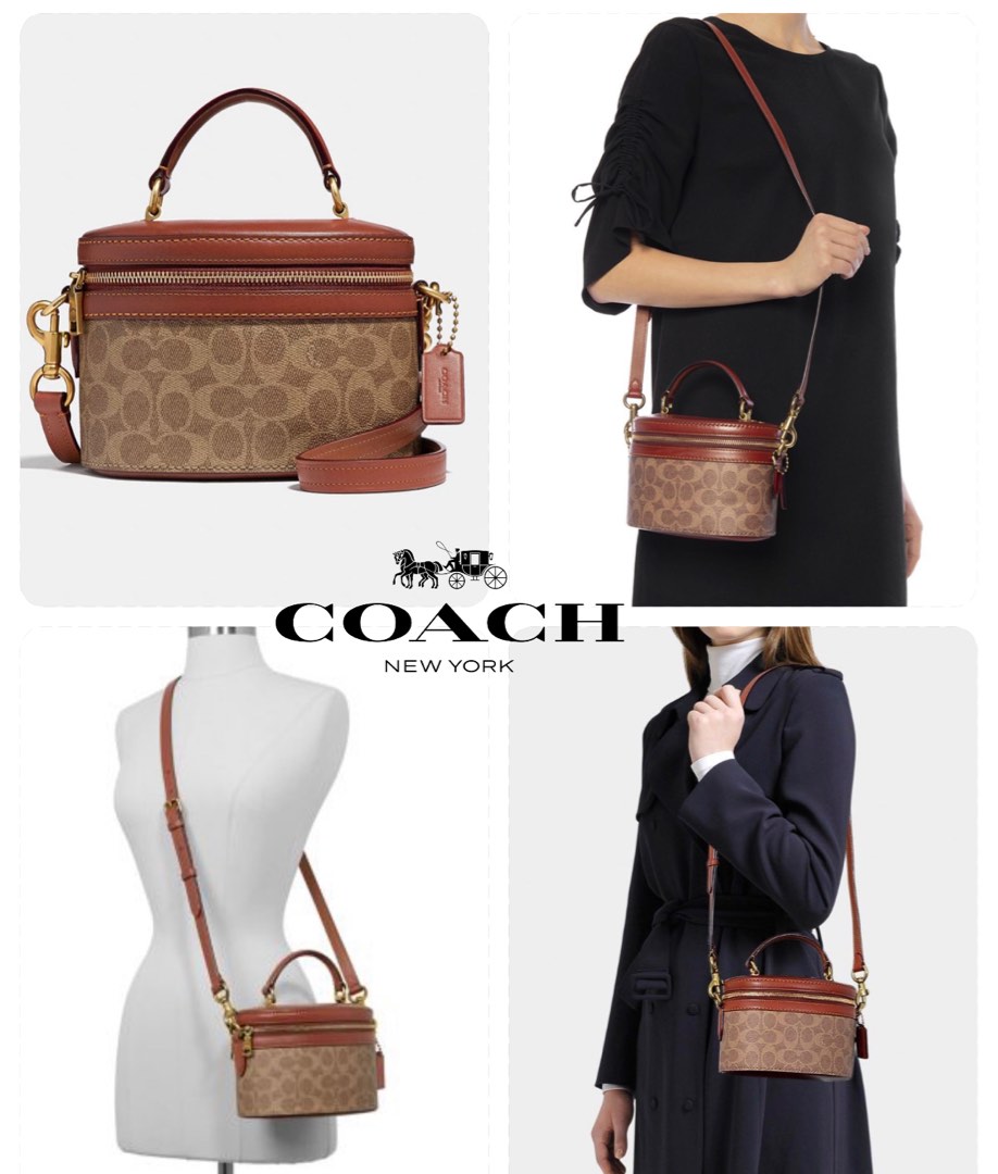 Coach trail 2025 bag signature