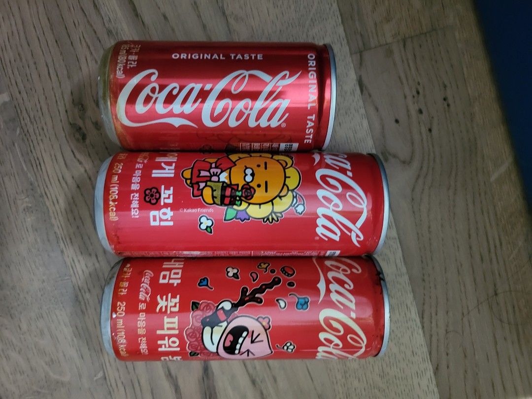 Coke Korea Set, Hobbies & Toys, Collectibles & Memorabilia, Vintage