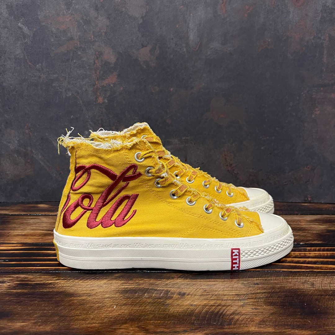 converse x kith x coca cola 7.5 uk