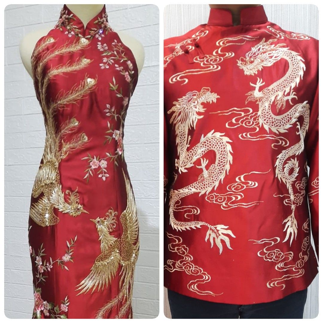 Couture Cinobi Cheongsam Cinobi Male Kua from Truly Enamoured