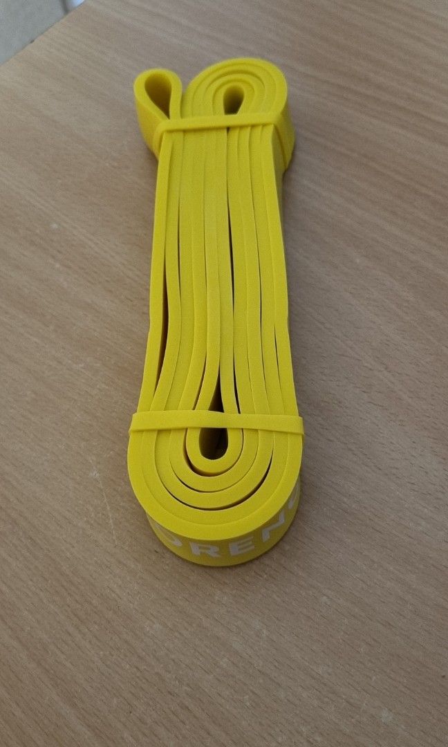 Decathlon yellow sales resistance band