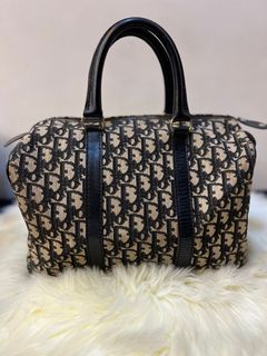 Dior Jacquard Bowling Bag