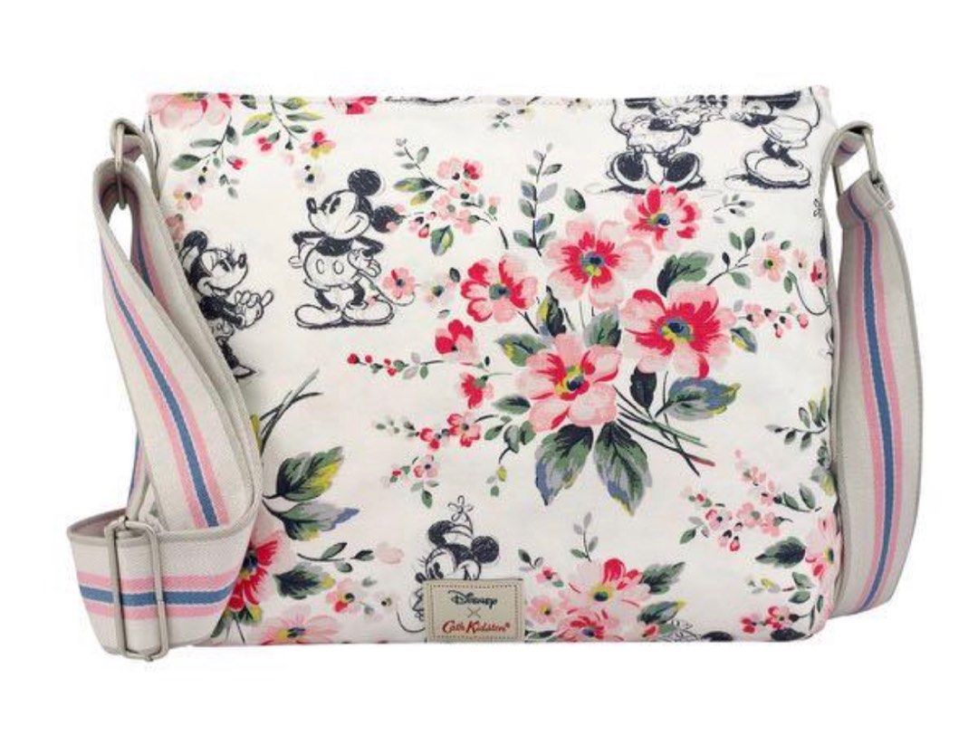 Disney x Cath Kidston Mickey Minnie Bouquet Shopper Bag