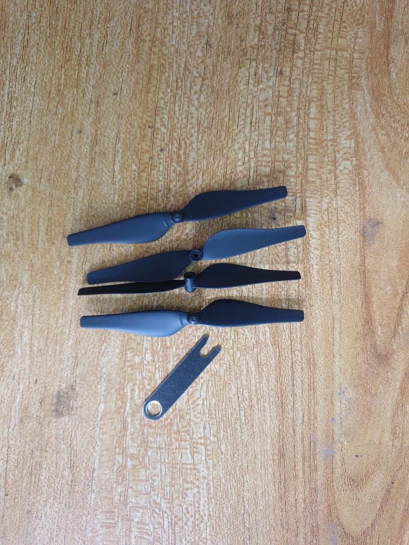 JullyeleITgant 2 Pairs/Set Lightweight Easy Install Quick Release Propellers Plastic Ccw Cw Props For Dji Mavic Air Drone - Foto 2