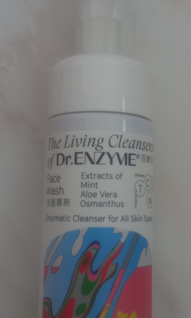 Dr.ENZYME Therapy Foam Face Wash 150ml, Beauty & Personal Care, Face