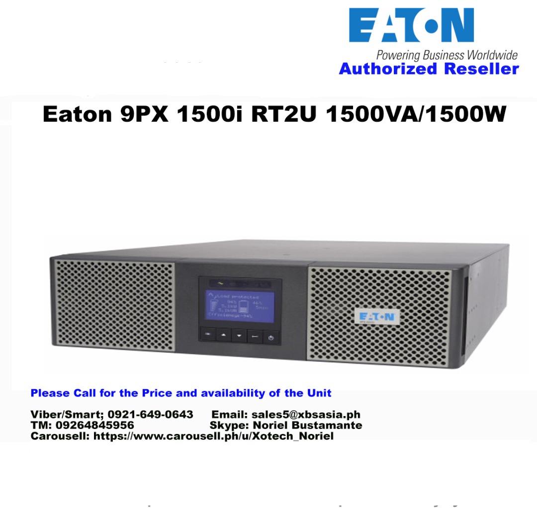 Eaton 9PX 1500i RT2U 1500VA/1500W, Computers & Tech, Office & Business