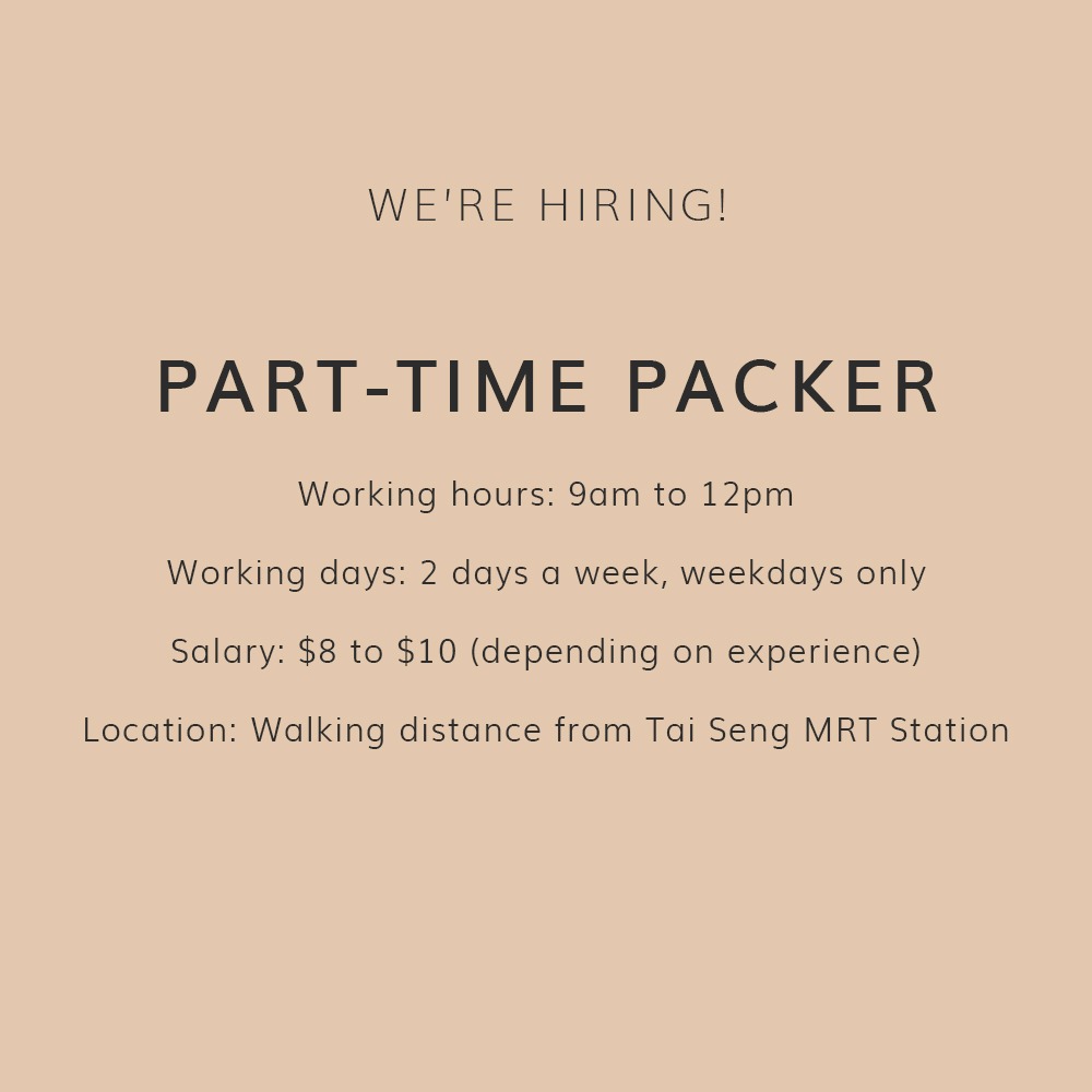 Parttime Packer, Jobs, Warehouse & Logistics on Carousell