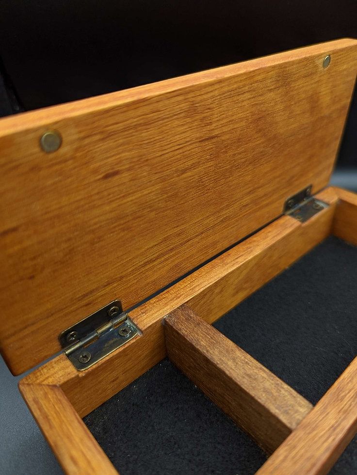 Elder Tabletop Dice Tray Handcrafted by Local Woodcraftsman, Hobbies