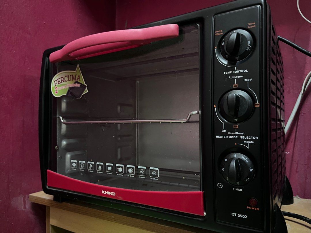 Electric Oven Khind OT 2502, TV & Home Appliances, Kitchen Appliances