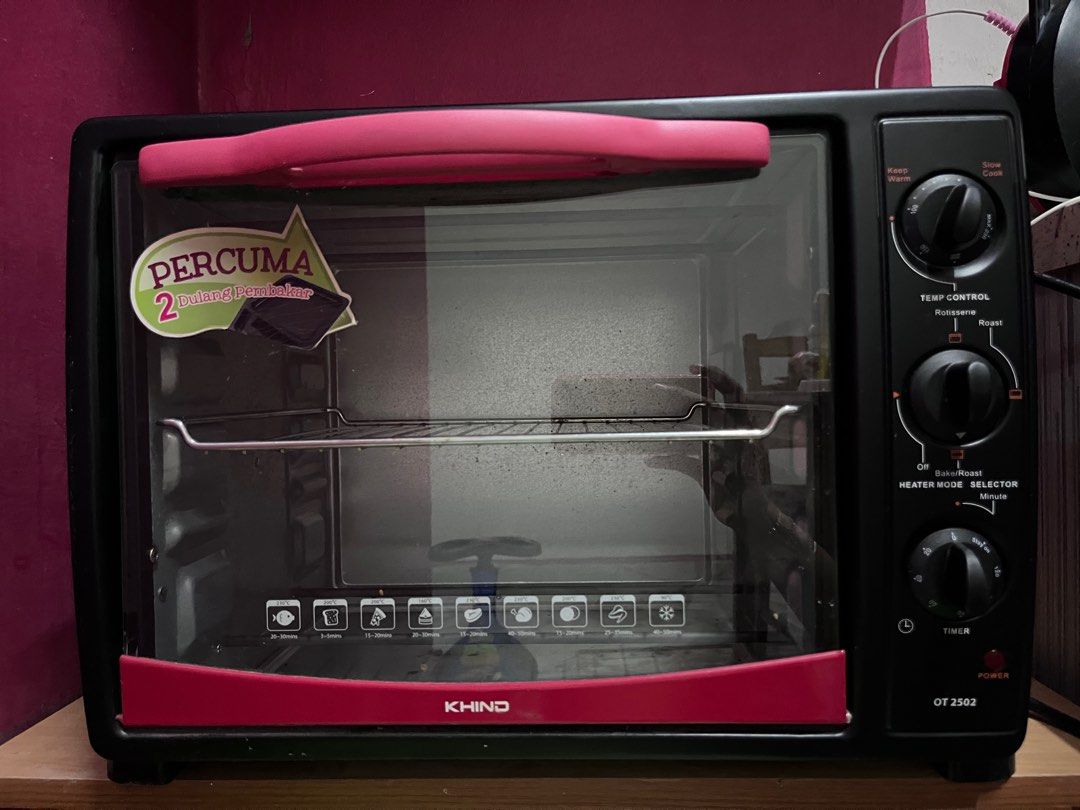 Electric Oven Khind OT 2502, TV & Home Appliances, Kitchen Appliances