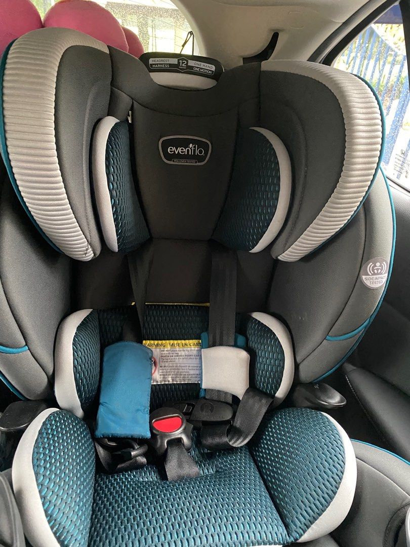 How To Install Evenflo Everyfit Car Seat Rear Facing