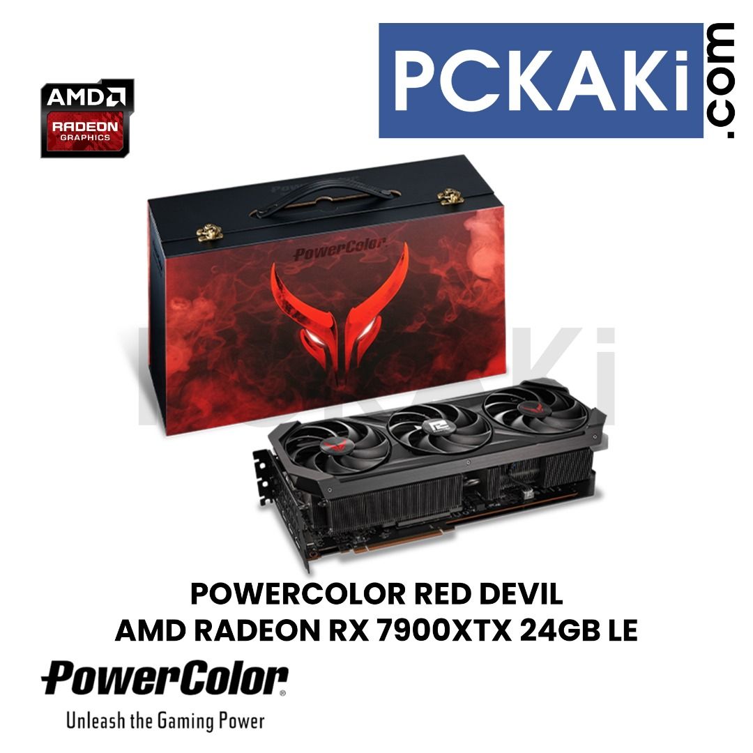 [SOLD OUT] POWERCOLOUR RED DEVIL AMD RADEON RX 7900 XTX 24GB GDDR6 ...