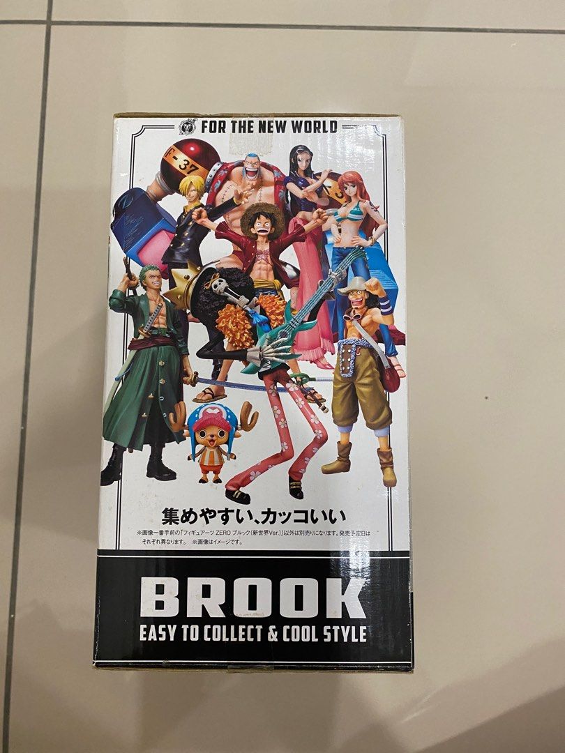 Figuarts Zero One Piece Brook come with TOEI Sticker , Hobbies & Toys