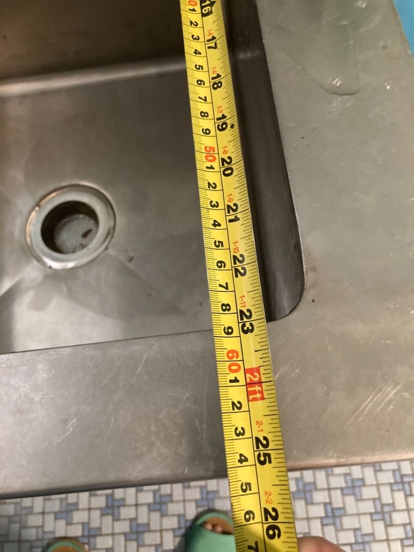 Freestanding deep sink commercial use, Furniture & Home Living