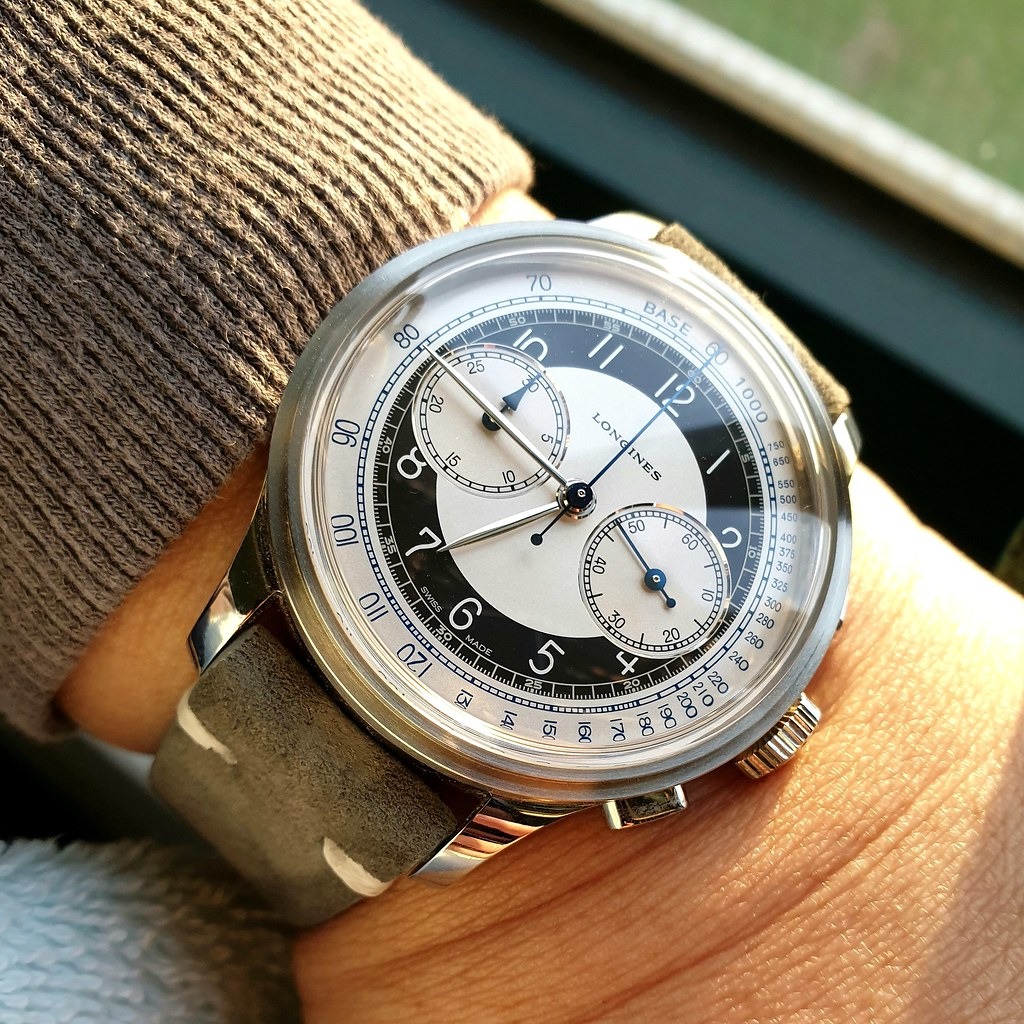 Longines best sale heritage chrono