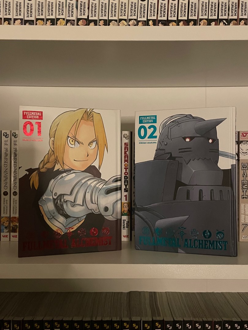 Fullmetal Alchemist Manga Volumes 1 and 2, Hobbies & Toys, Books