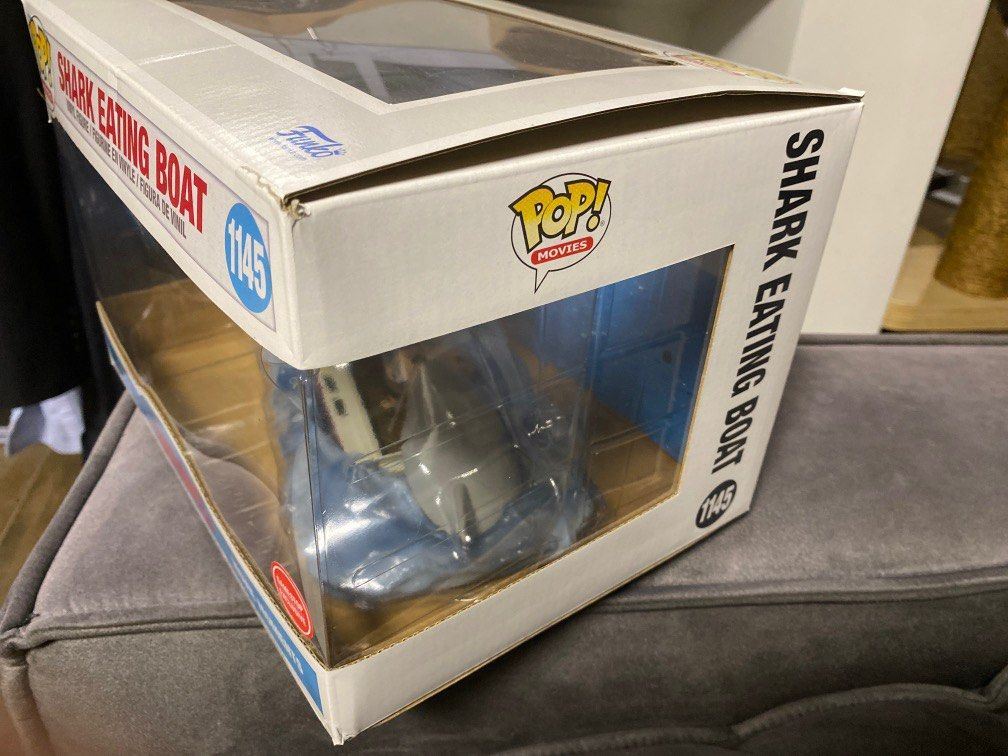 Funko pop, shark eating boat, Hobbies & Toys, Toys & Games on Carousell