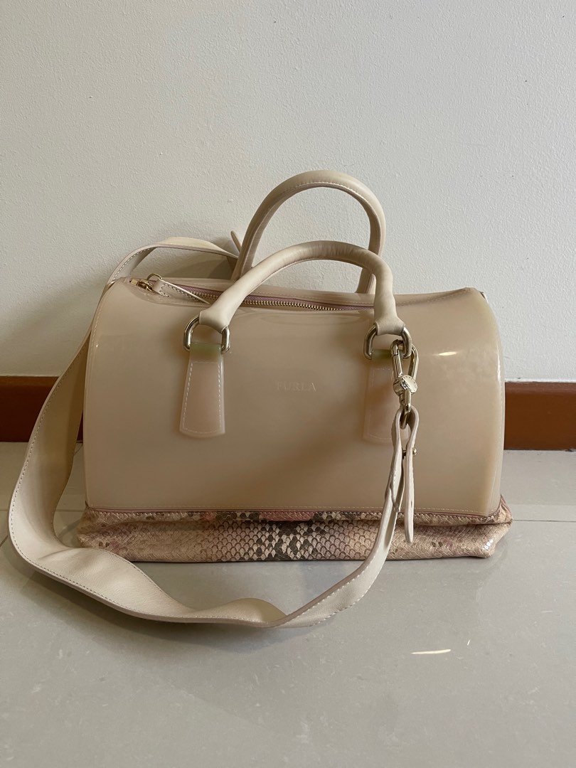 Furla 2024 snakeskin bag