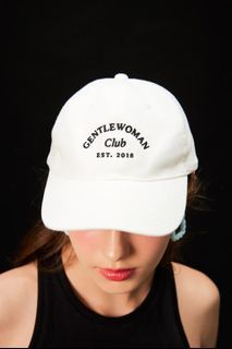 Gentlewoman club cap white