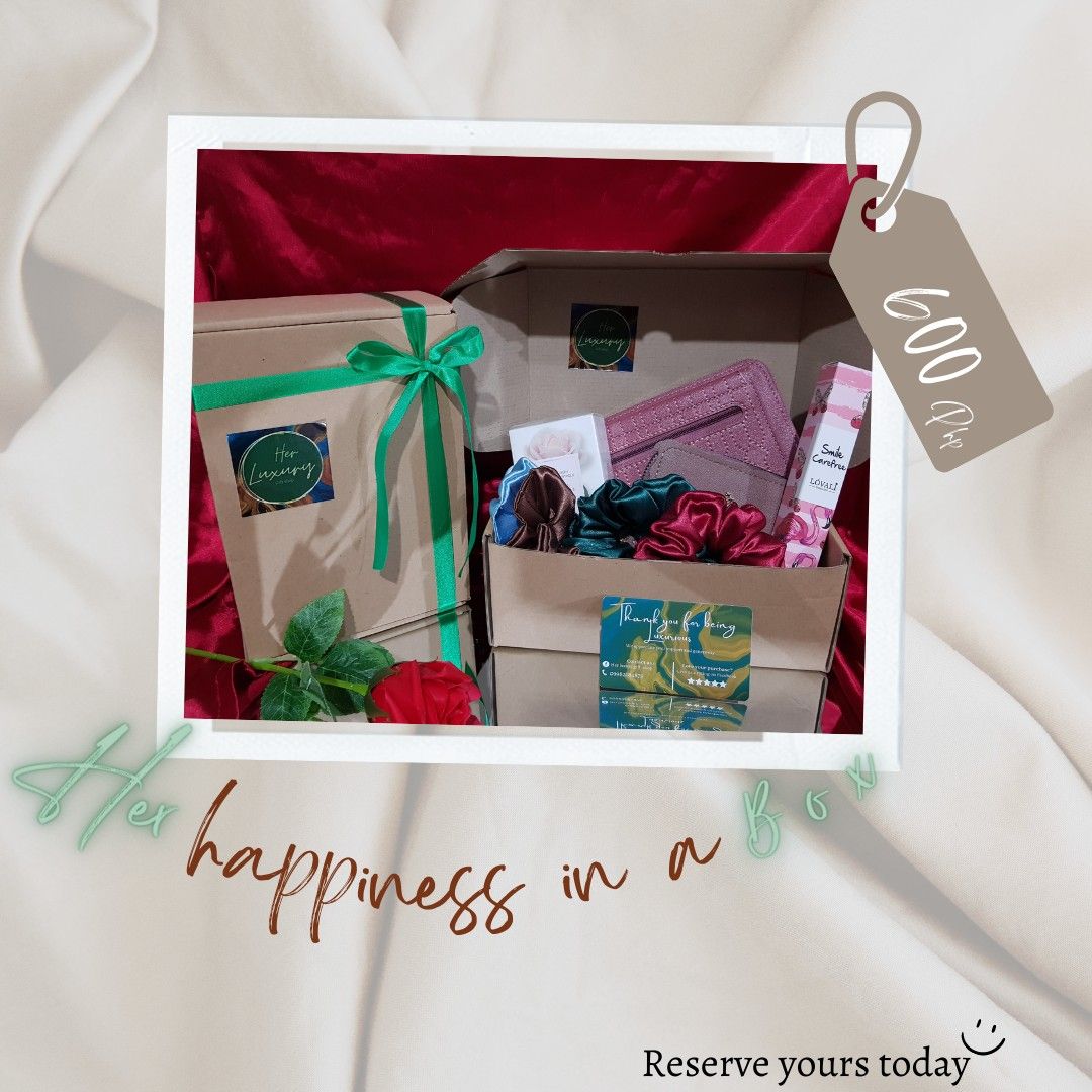 Giftbox for her, Food & Drinks, Gift Baskets & Hampers on Carousell