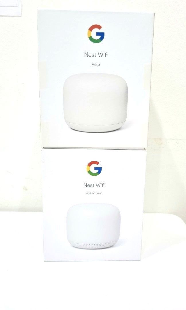 Google Nest Wifi Router + Point, Computers & Tech, Parts & Accessories