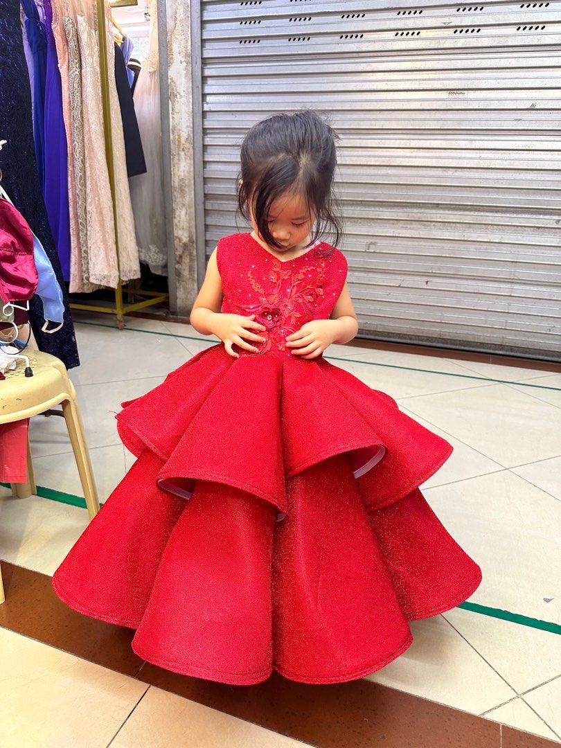 Sagala gown for kids top