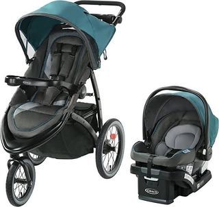 Graco Fast Action Jogger LX Travel System Stroller And Carseat