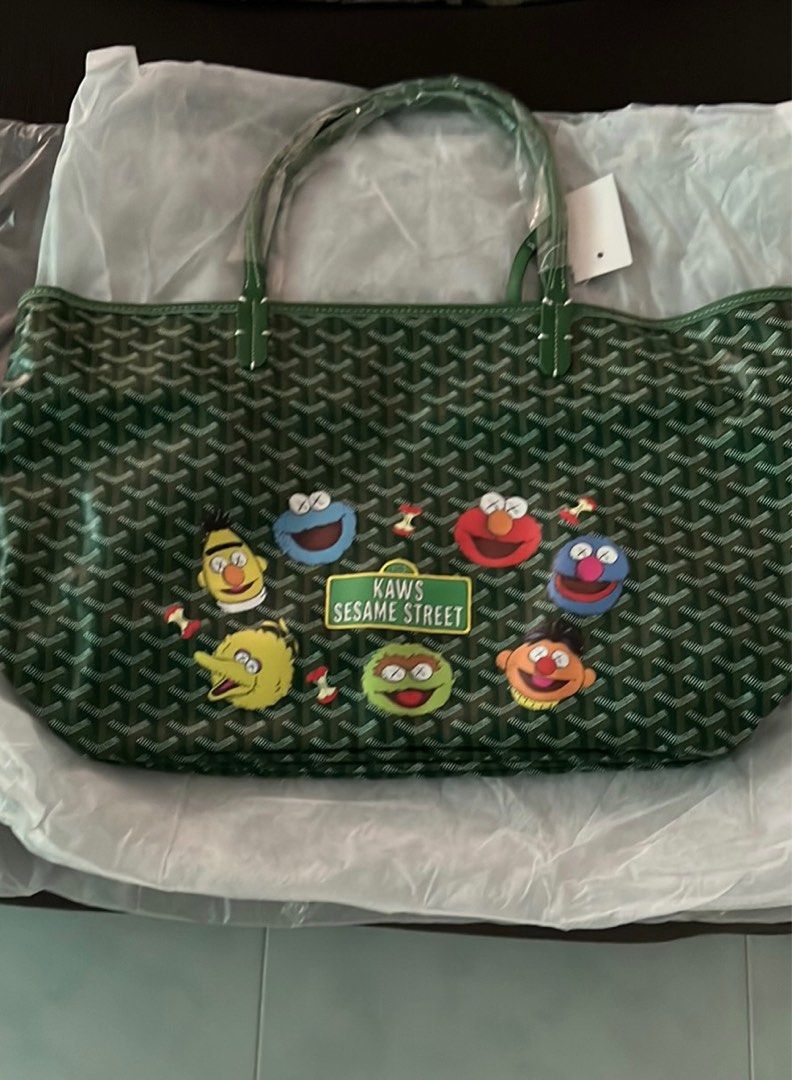 Green sesame Street Character Bag, Women's Fashion, Bags & Wallets