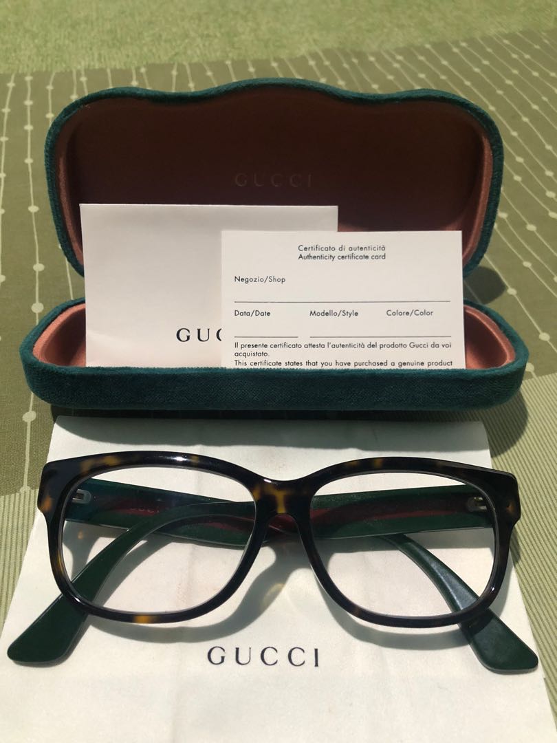 Gucci glasses frame