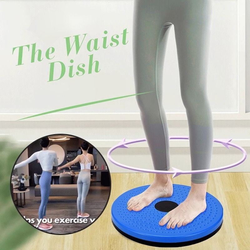 Gym Waist Twisting Plate Foot Massage Twister Disc Balance Board Fitness Waist Spinner with Magnetic Alat