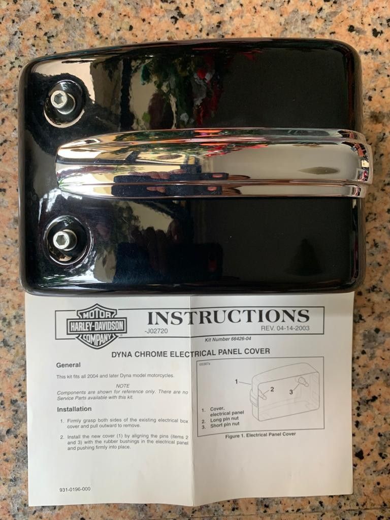 Harley davidson dyna electrical panel cover sales