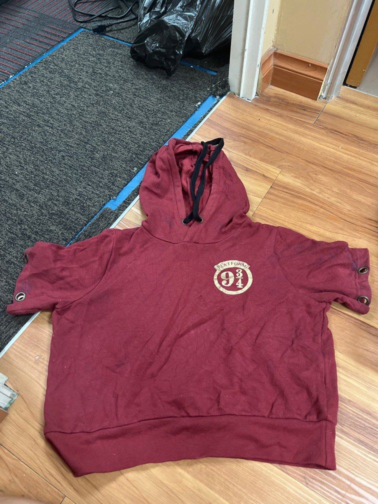 Harry potter crop online hoodie