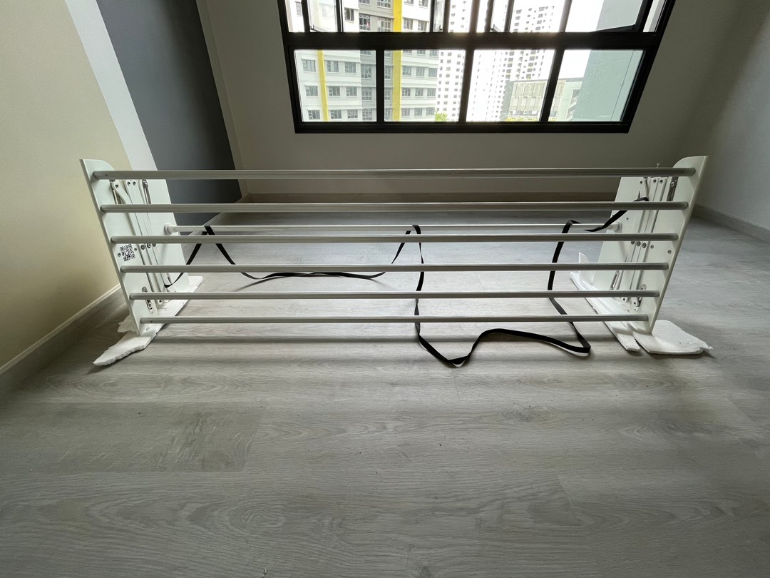 HDB Laundry Rack (Pulley System), Furniture & Home Living, Home