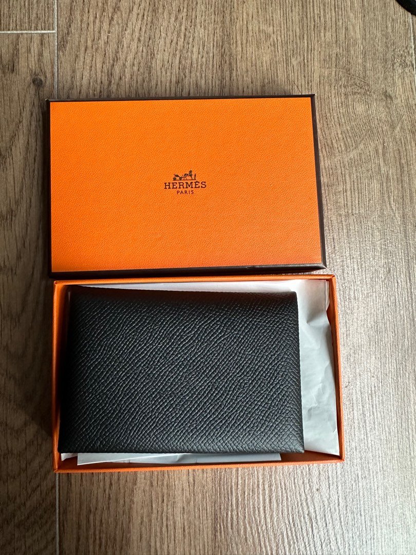 Hermes Card Holder, Luxury, Bags & Wallets on Carousell