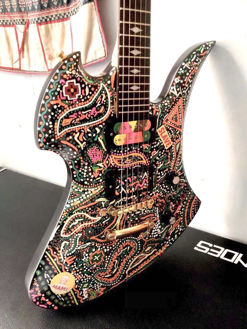 ネック持込限定/アメーバペイズリー/hideモデル仕様/受注生産