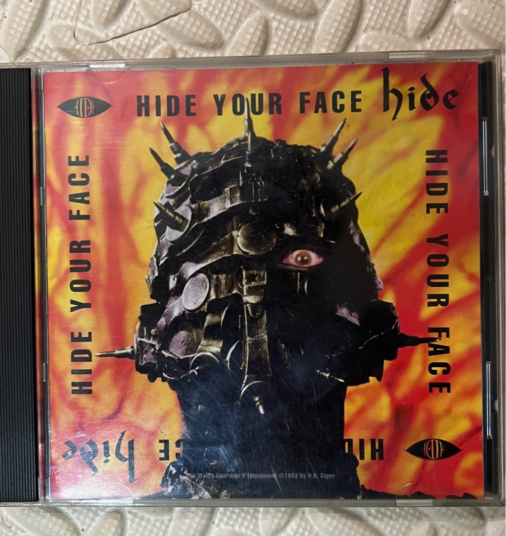hide HIDE YOUR FACE 初回限定盤CD おまけピック付