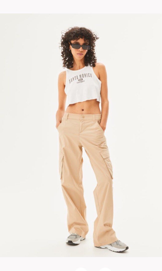 H&m cargo store trousers womens