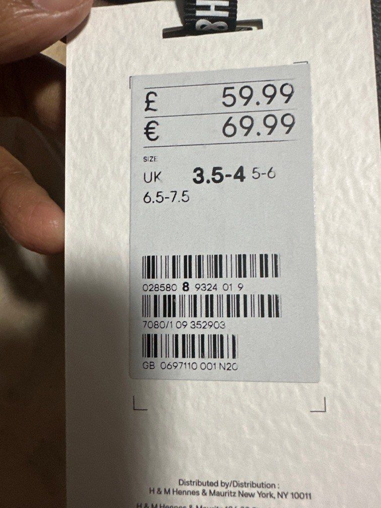 Hnm X Moschino Sandals, Women's Fashion, Footwear, Sandals on ...