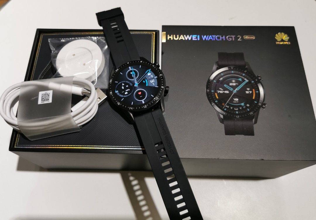 Huawei Watch GT2 46mm 華為, 手提電話, 智能穿戴裝置及智能手錶