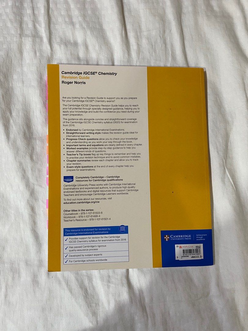 Igcse chemistry revision guide hobbies toys books magazines