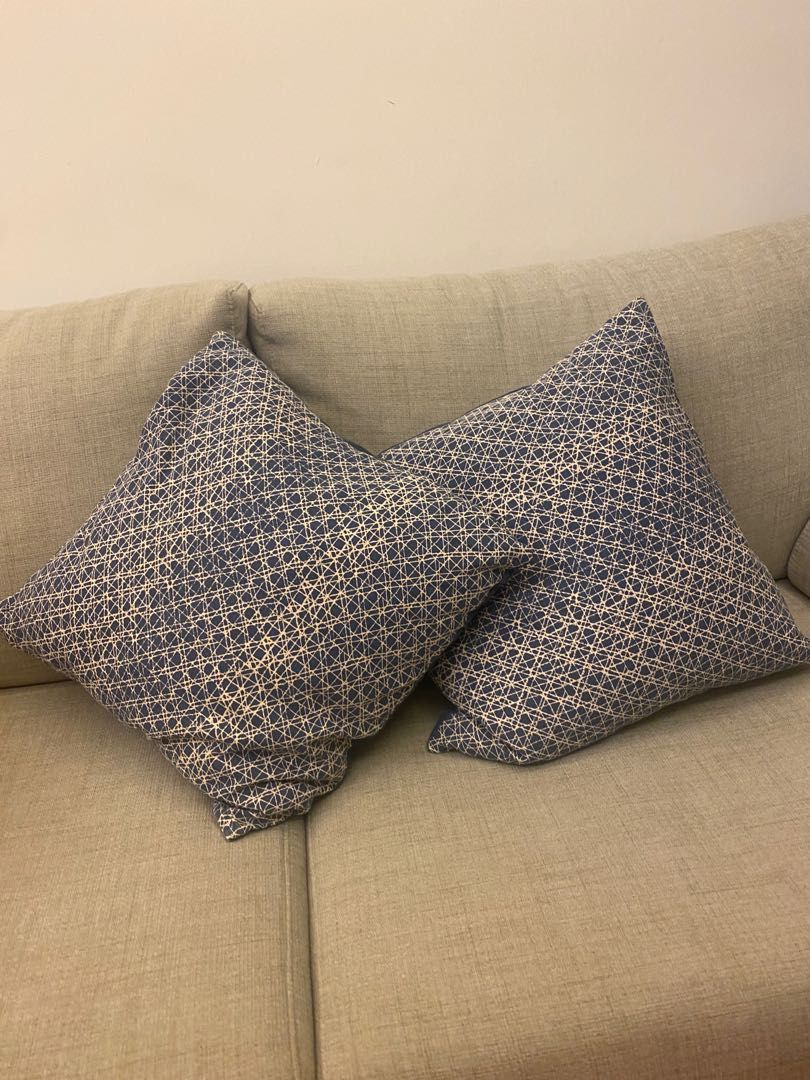 Ikea Duck Feather Pillow (with free items), Furniture & Home Living, Home Decor, Cushions