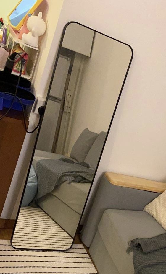Ikea full length mirror, Furniture & Home Living, Home Decor, Mirrors on Carousell