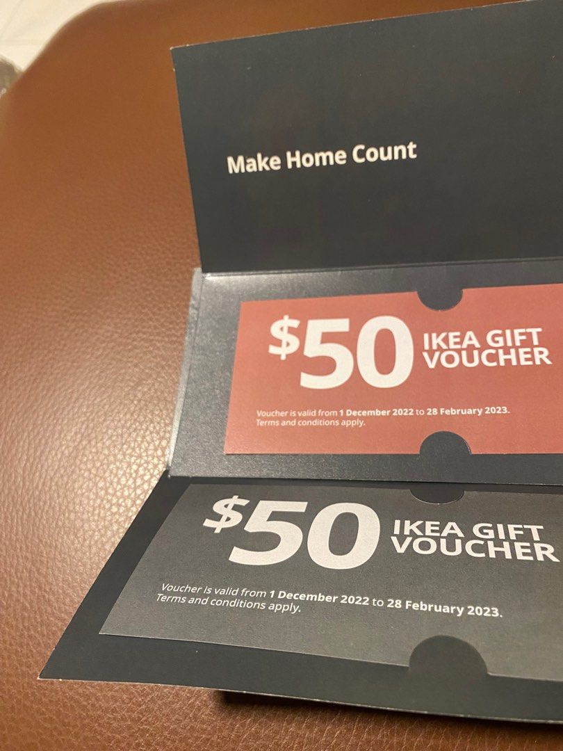 IKEA Gift Voucher, Tickets &amp; Vouchers, Vouchers on Carousell