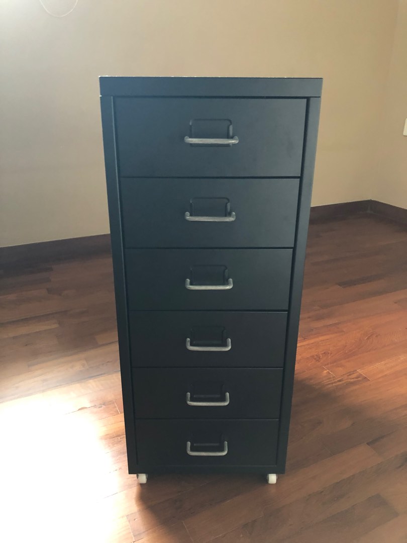 IKEA metal drawer unit, Furniture & Home Living, Furniture, Shelves
