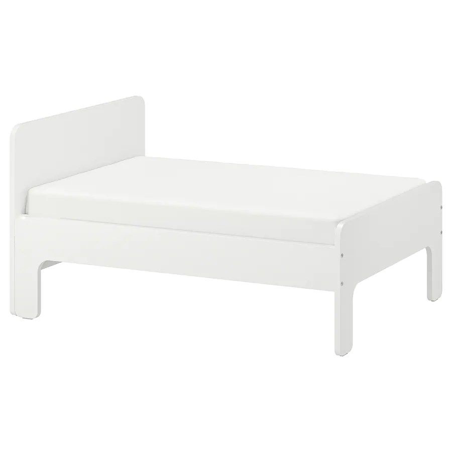 IKEA Slakt extendable bed and mattress, Furniture & Home Living