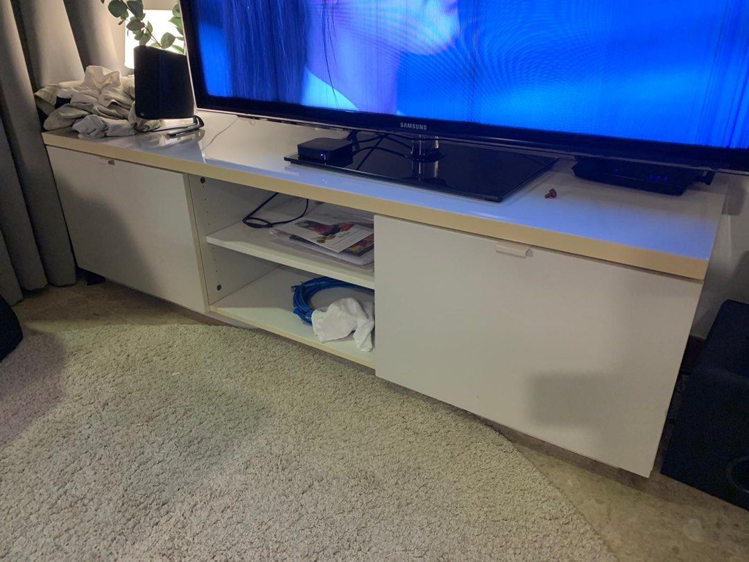 IKEA tv console, Furniture & Home Living, Furniture, TV Consoles on